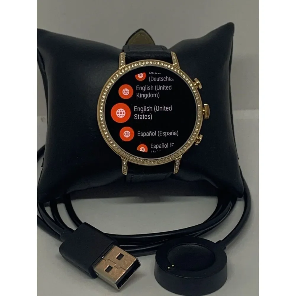 Fossil Gen 4 Authentic Digital Dial Smart Watch Custom Band FTW6011 QT481